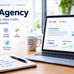 SEO agency services for keyword research, technical SEO, content strategy, and organic traffic growth